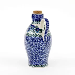 Butelka na olej B85 0,5l <br> 2273 Kobaltowe bratki